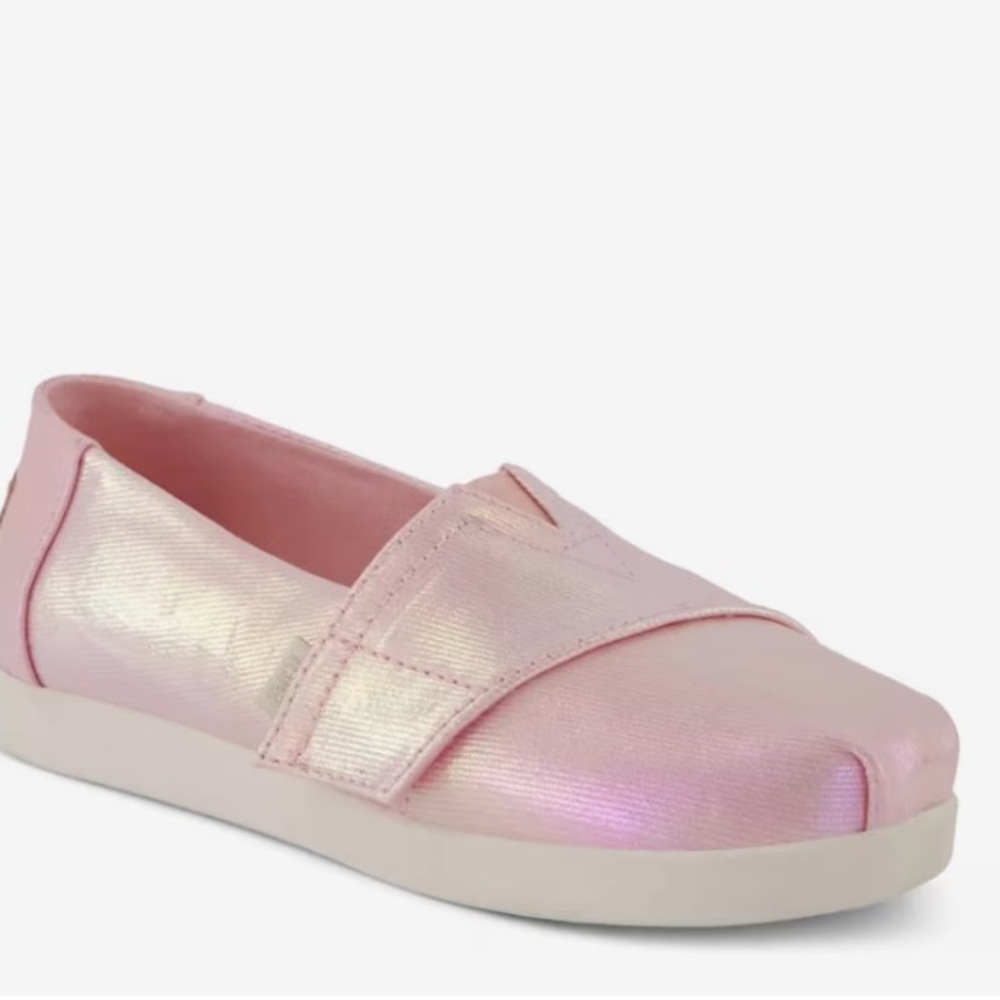 TOMS Alpargata Slip-On Pink Sneakers